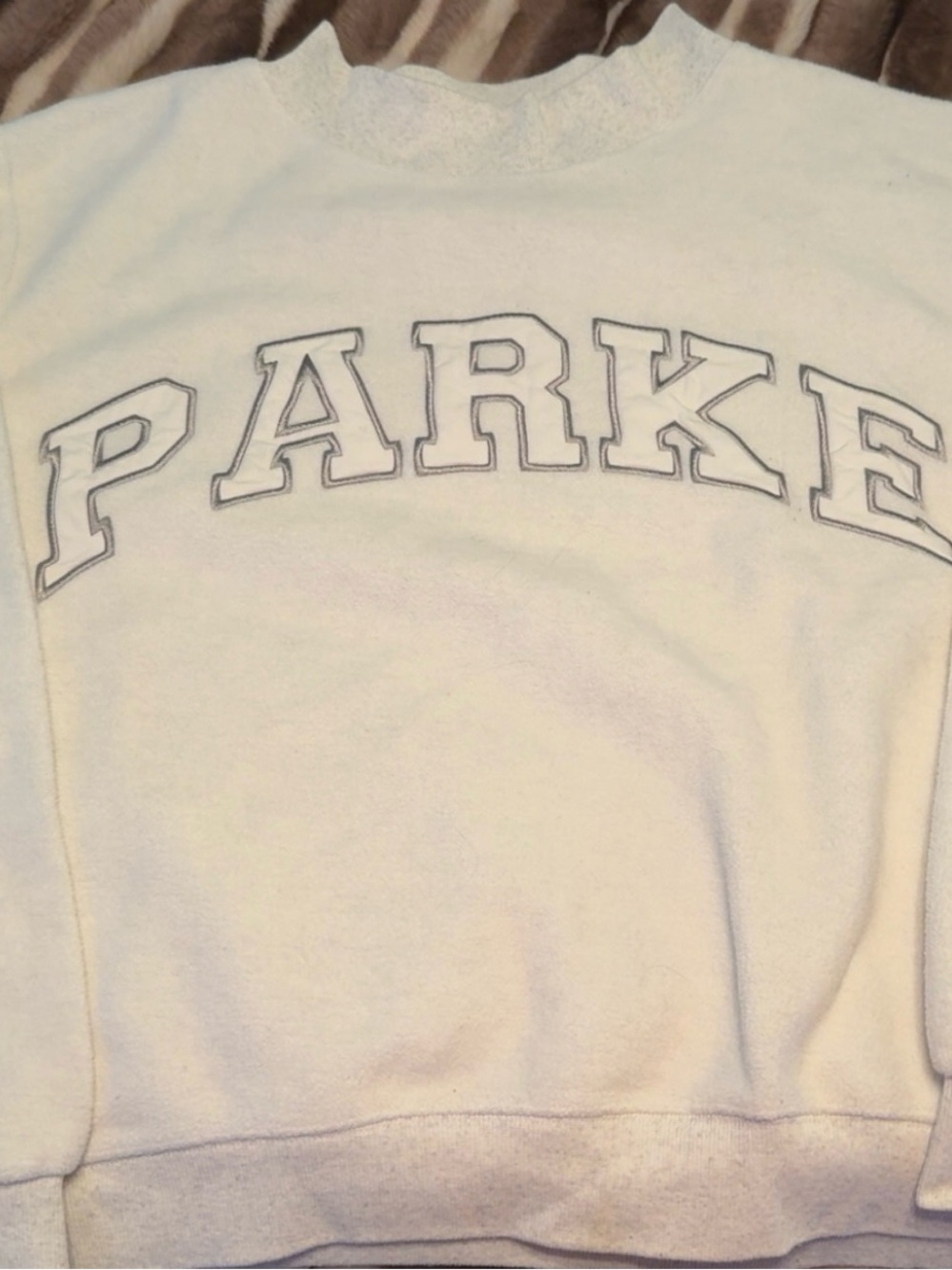 Parke Mockneck Fleece Varsity